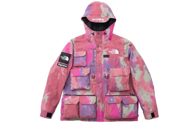 

Куртка-карго The North Face Multicolor Supreme, хаки