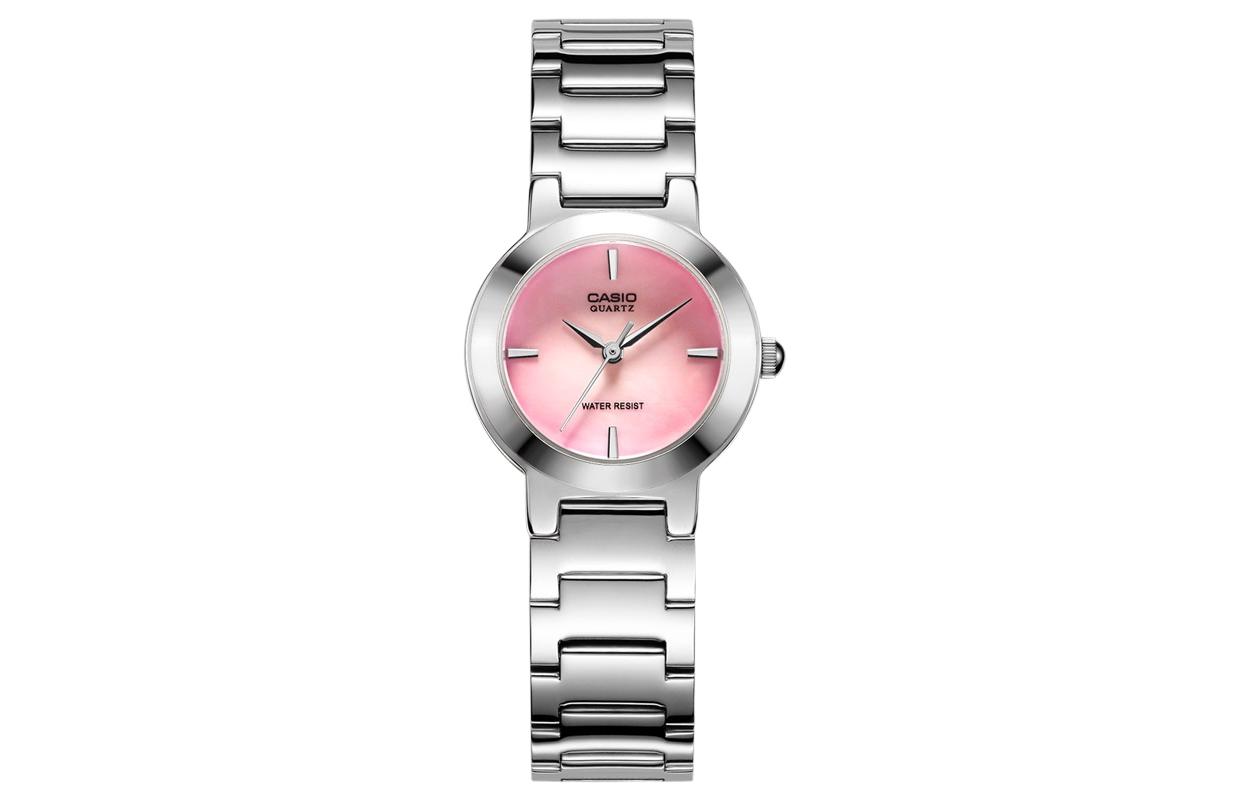 

CASIO Женские розовые часы серии Standard LTP-1191A-4C