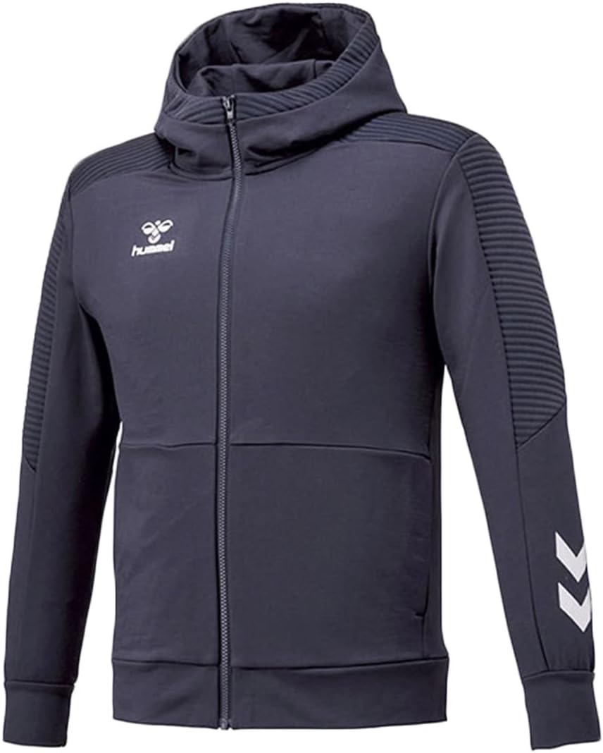 

Толстовка на молнии, унисекс, для взрослых Hummel, темно-синий