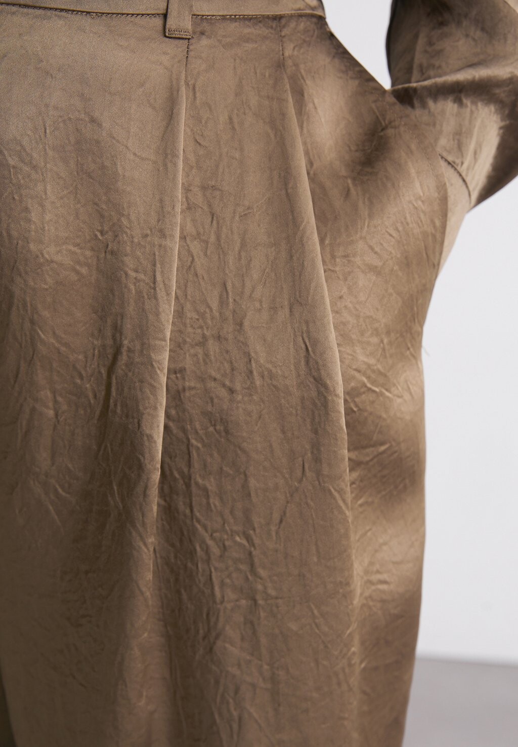 

Брюки PLEATED STYLE WELT POCKETS Marc O'Polo, коричневый