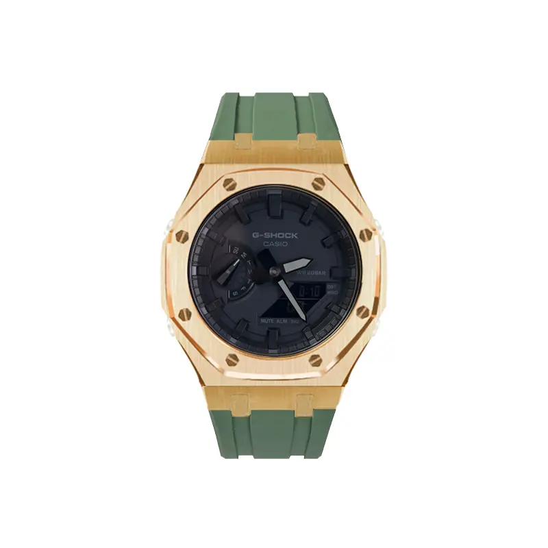 

Мужские часы CASIO Liquid Crystal/Analog Dual Display Series черные