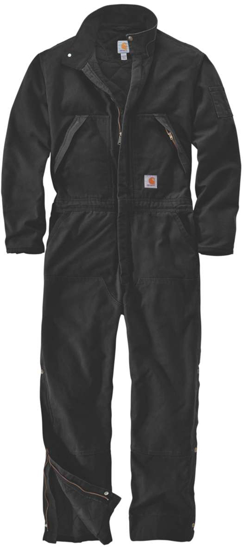 

Брюки Carhartt Washed Duck Insulated Overall, черный