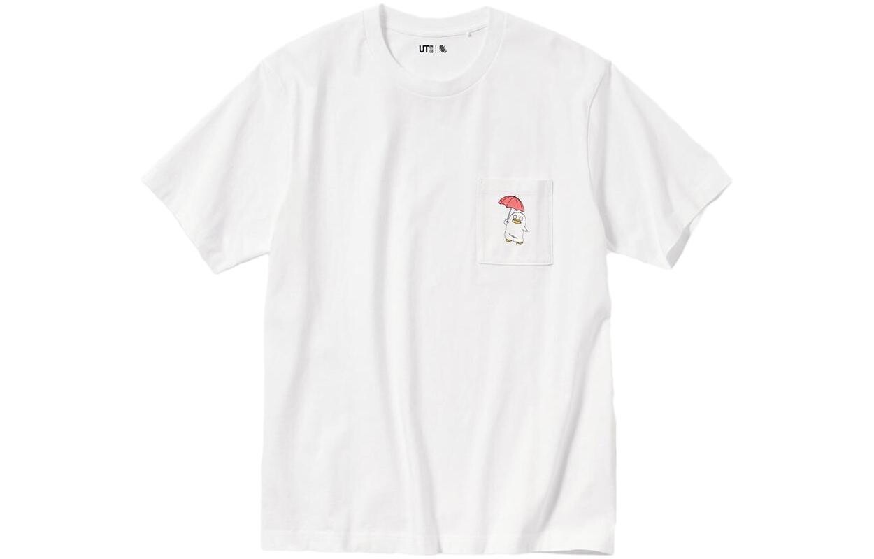 

Футболка X Gintama Co-brand, унисекс, белая Uniqlo, белый