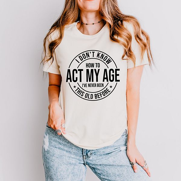 

Футболка с коротким рукавом Act my age Simply Sage Market, Cream, Зеленый, Футболка с коротким рукавом Act my age Simply Sage Market, Cream