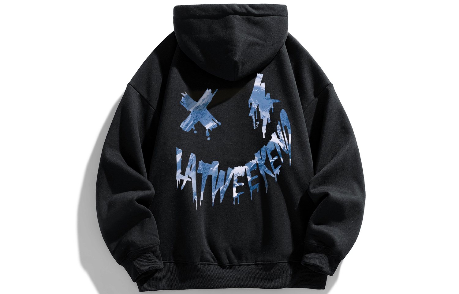 

Свитшот осенне-зимний унисекс LA'T.WEEKEND, Бордовый (Обычная версия)