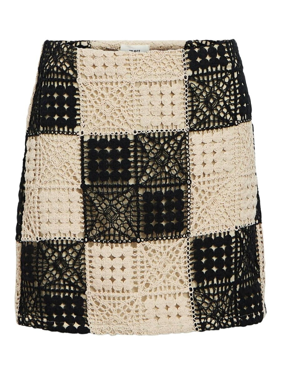 

Юбка Object SELMA, цвет Cream/Black