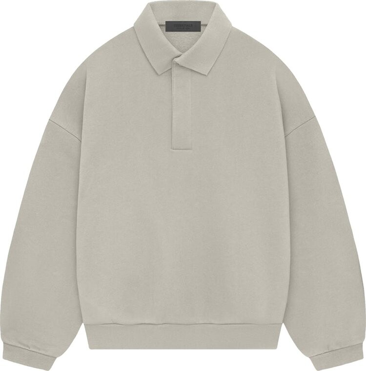 

Поло Fear of God Essentials Long-Sleeve 'Seal', серый