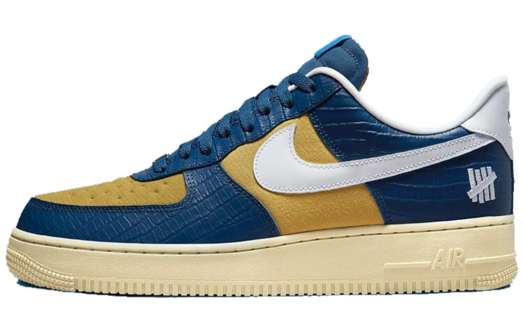 

UNDEFEATED x Nike Air Force 1 Low SP 5 On It Blue Yellow Croc
