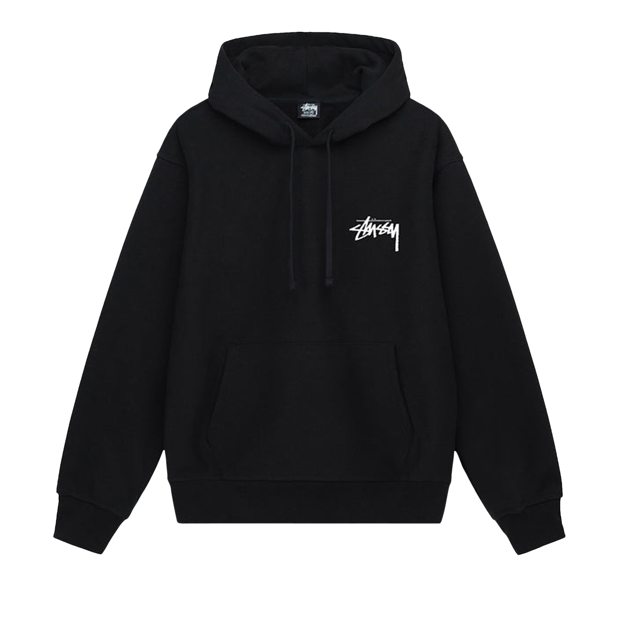 

Плюшевая толстовка Stussy Черный