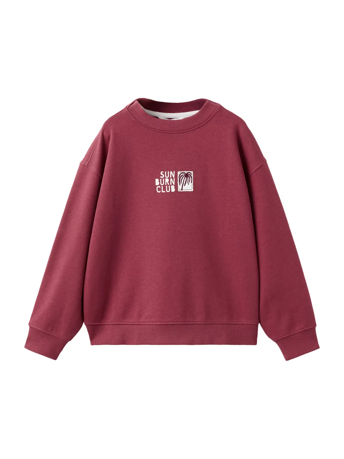 Толстовка 'SUNBURN' Mango Kids, Cherry Red