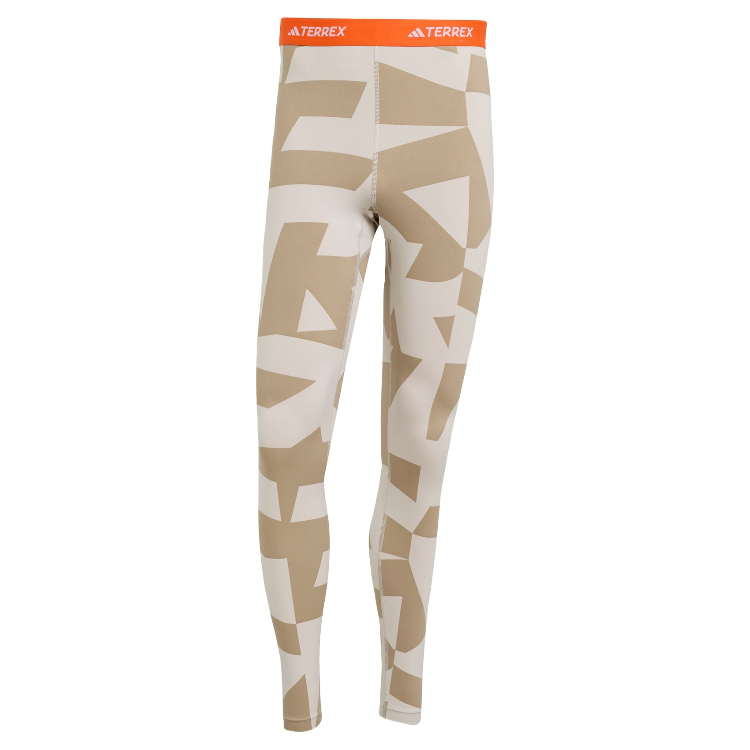 

ADIDAS TERREX Узкие спортивные штаны 'Multi Synthetic Base Layer' в цвете беж, экрю