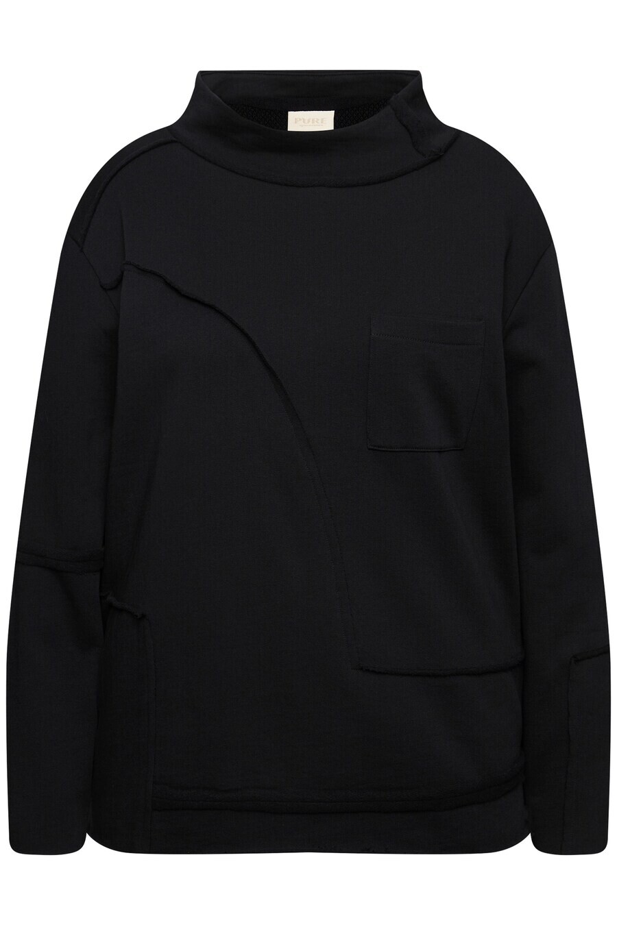

Свитер Ulla Popken Sweatshirt, черный