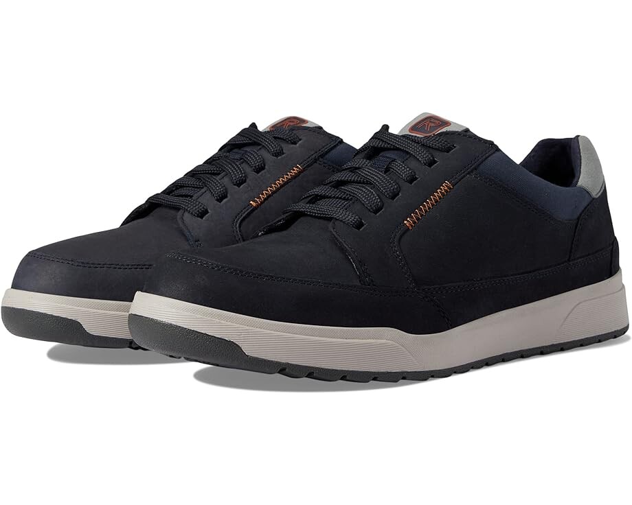 

Кроссовки Rockport Bronson Lace To Toe, цвет Navy Nubuck