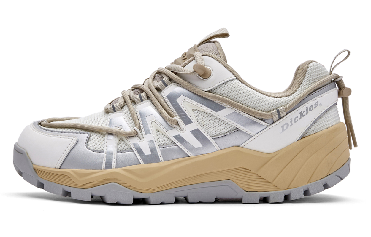 

Dickies Низкие треккинговые и альпинистские ботинки мужские бело-серые, цвет White Gray