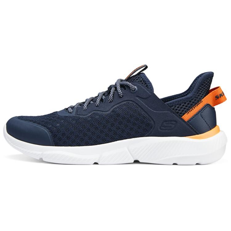 

Кроссовки мужские низкие синие Skechers