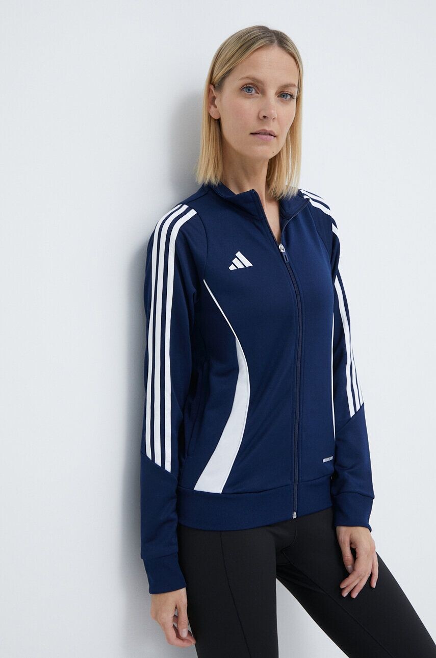 

Толстовка Tiro 24 adidas Performance, темно-синий