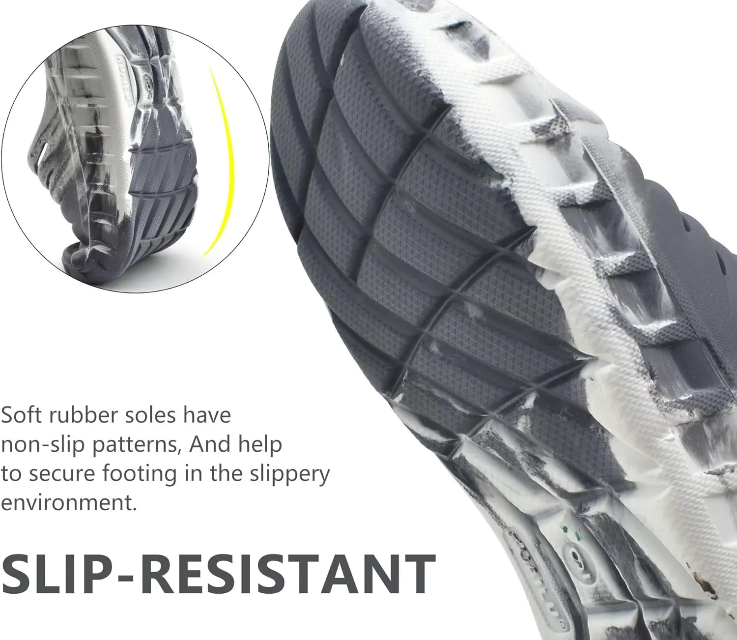 

Мужские спортивные сандалии для восстановления GPOS, с поддержкой при подошвенном фасците, с толстой амортизацией, легкие комфортные ортопедические шлепанцы, серый белый