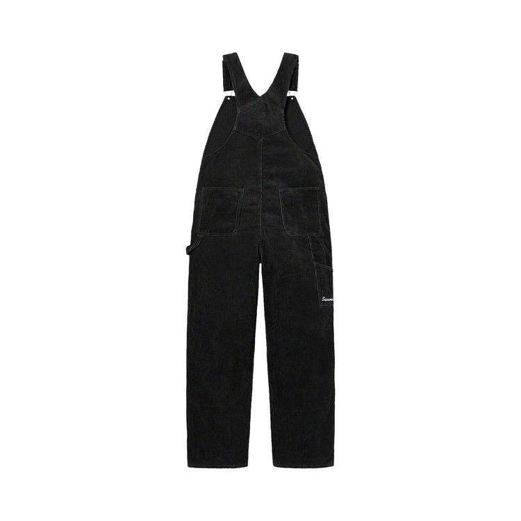 Комбинезон Supreme x Dickies Corduroy Overalls 'Black' — фото 2