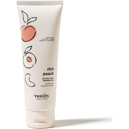 

Resibo Rich Peach Натуральный гель для умывания лица 125 мл 100% веганский