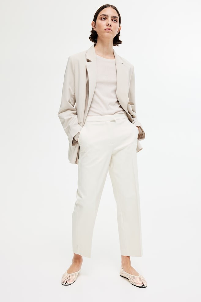 

Элегантные брюки-сигареты H&M, белый