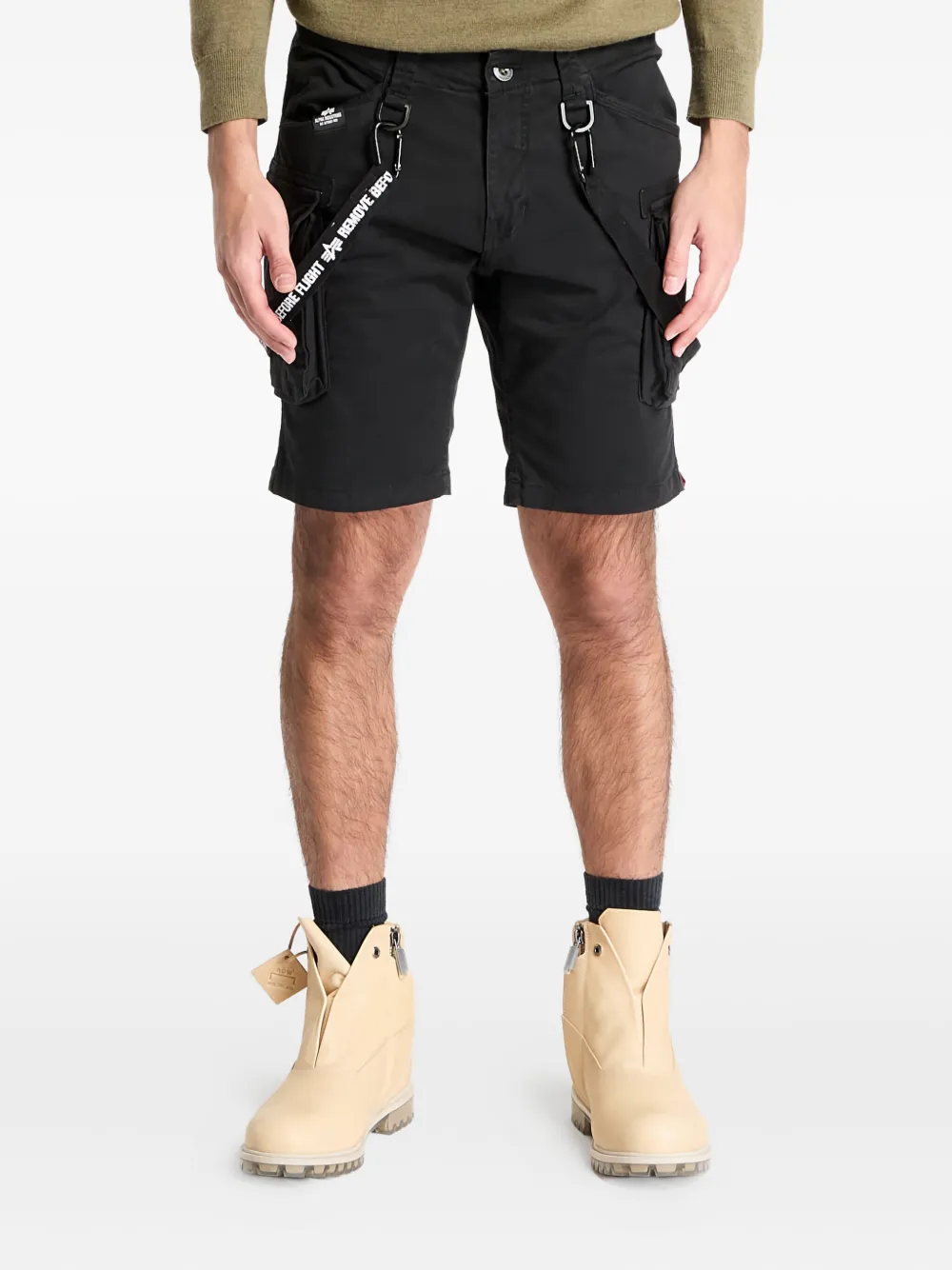 

Шорты карго Alpha Industries, черный