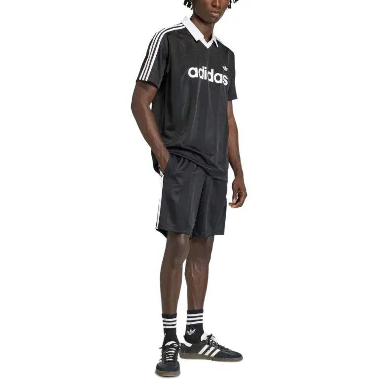 Шорты 3-Stripes Loose Engineered Adidas Originals, Black — фото 3