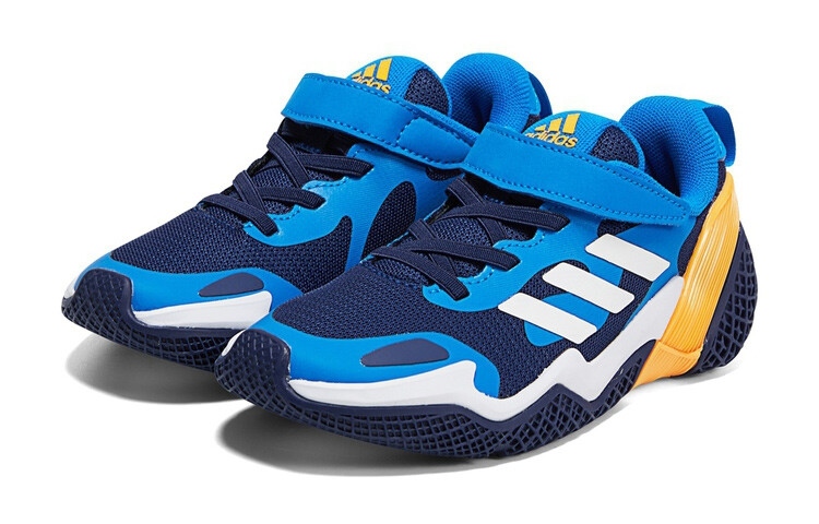 Кроссовки adidas 4Uture Kids Lifestyle Shoes Kids Low-top Blue/White/Orange — фото 3
