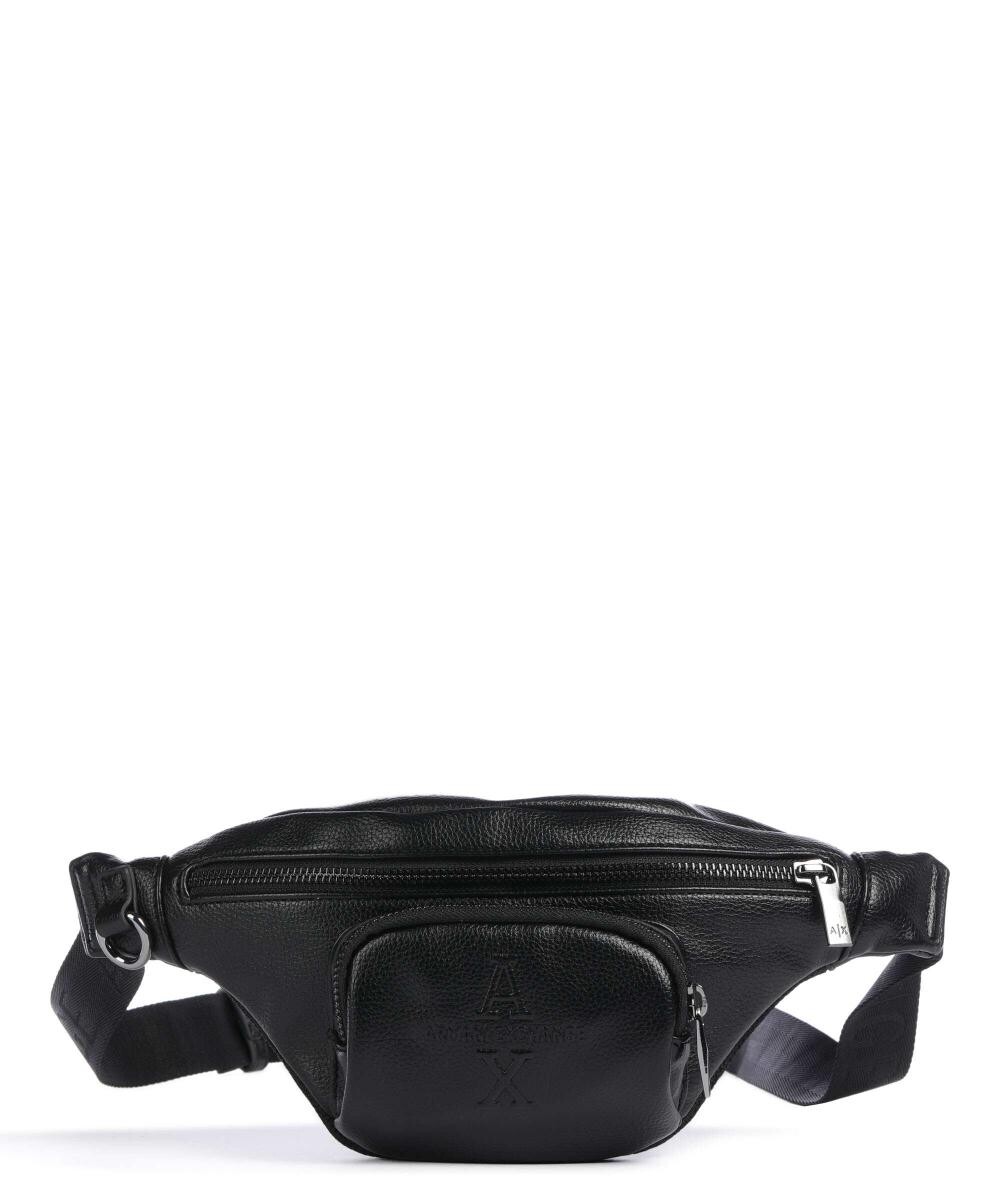 

Поясная сумка из искусственной кожи Armani Exchange, черный