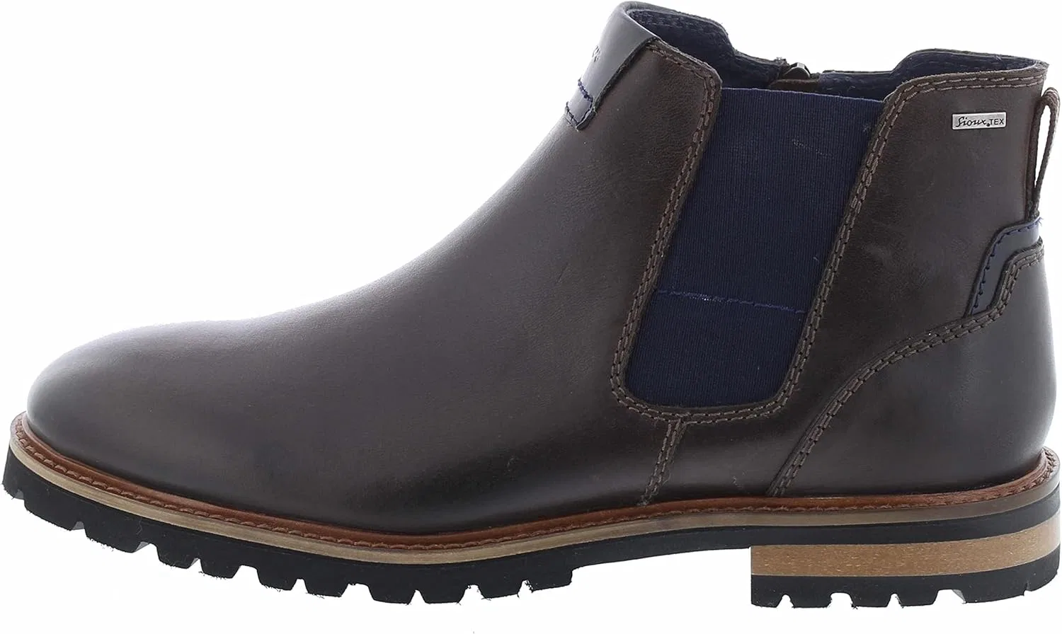 Мужские оксфордские туфли Sioux Osabor-701-tex, Testa Di Moro