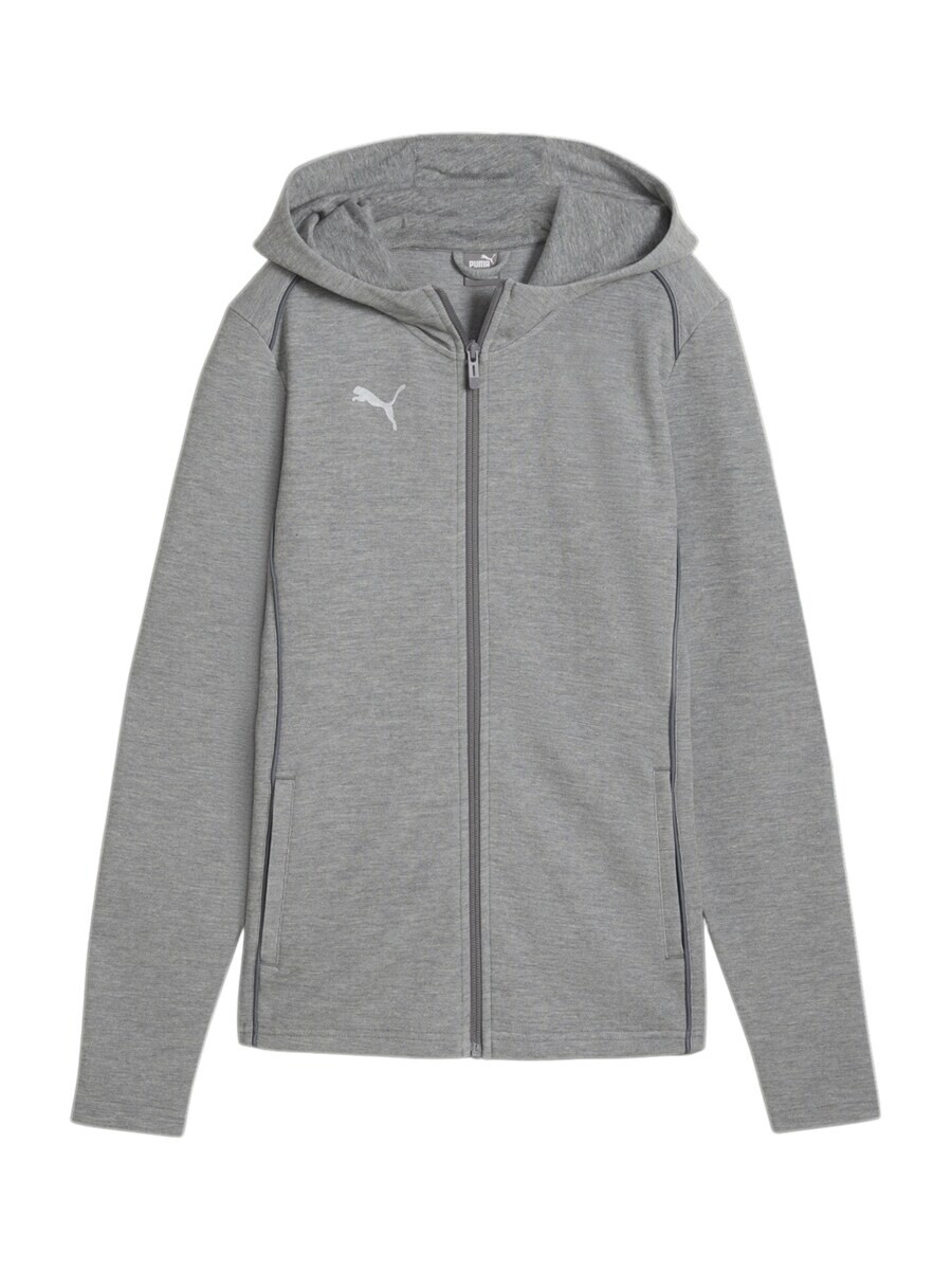 

Худи PUMA Zip-Up Hoodie, серый