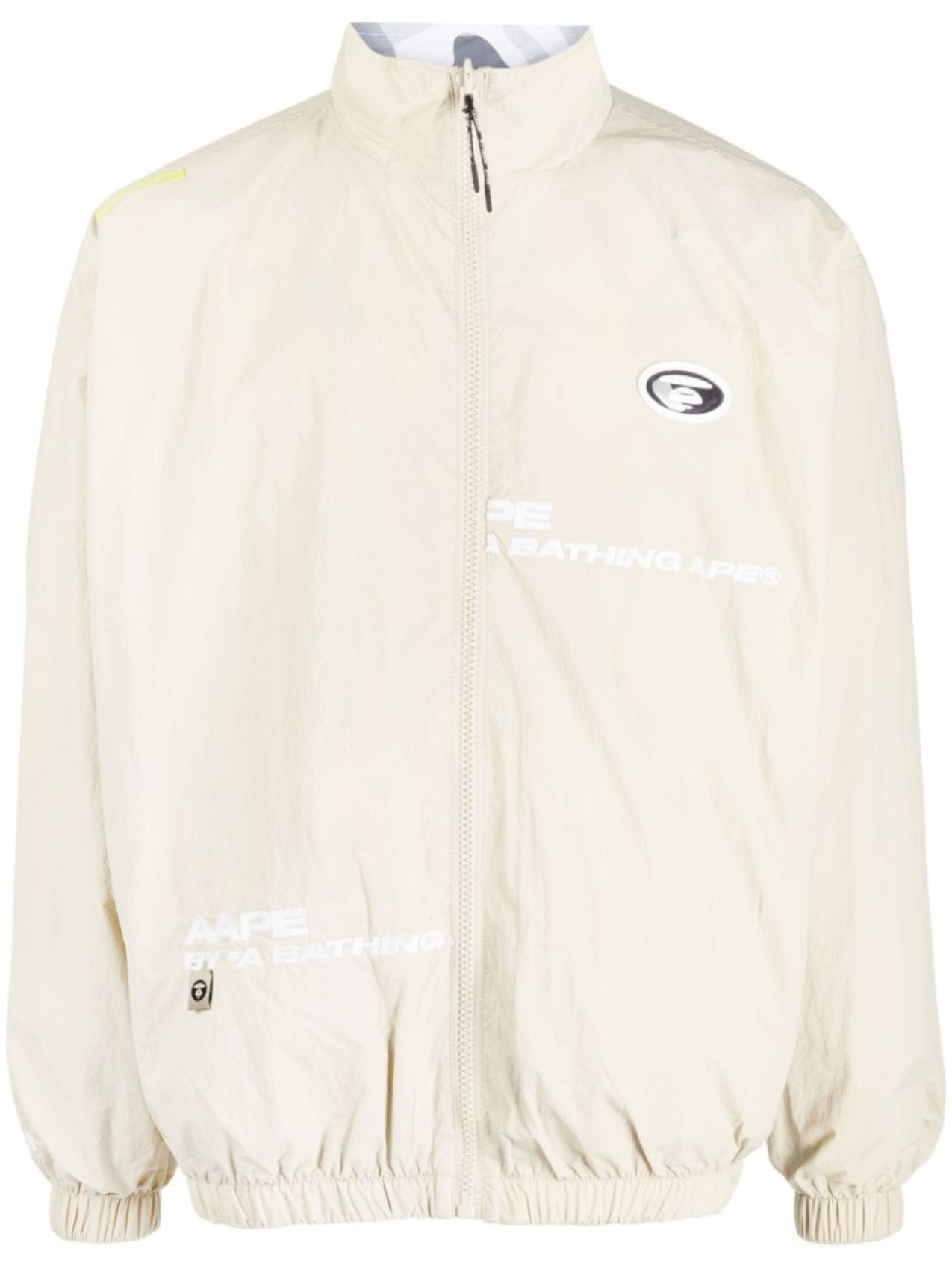 

A Bathing Ape logo-print lightweight jacket, нейтральный цвет