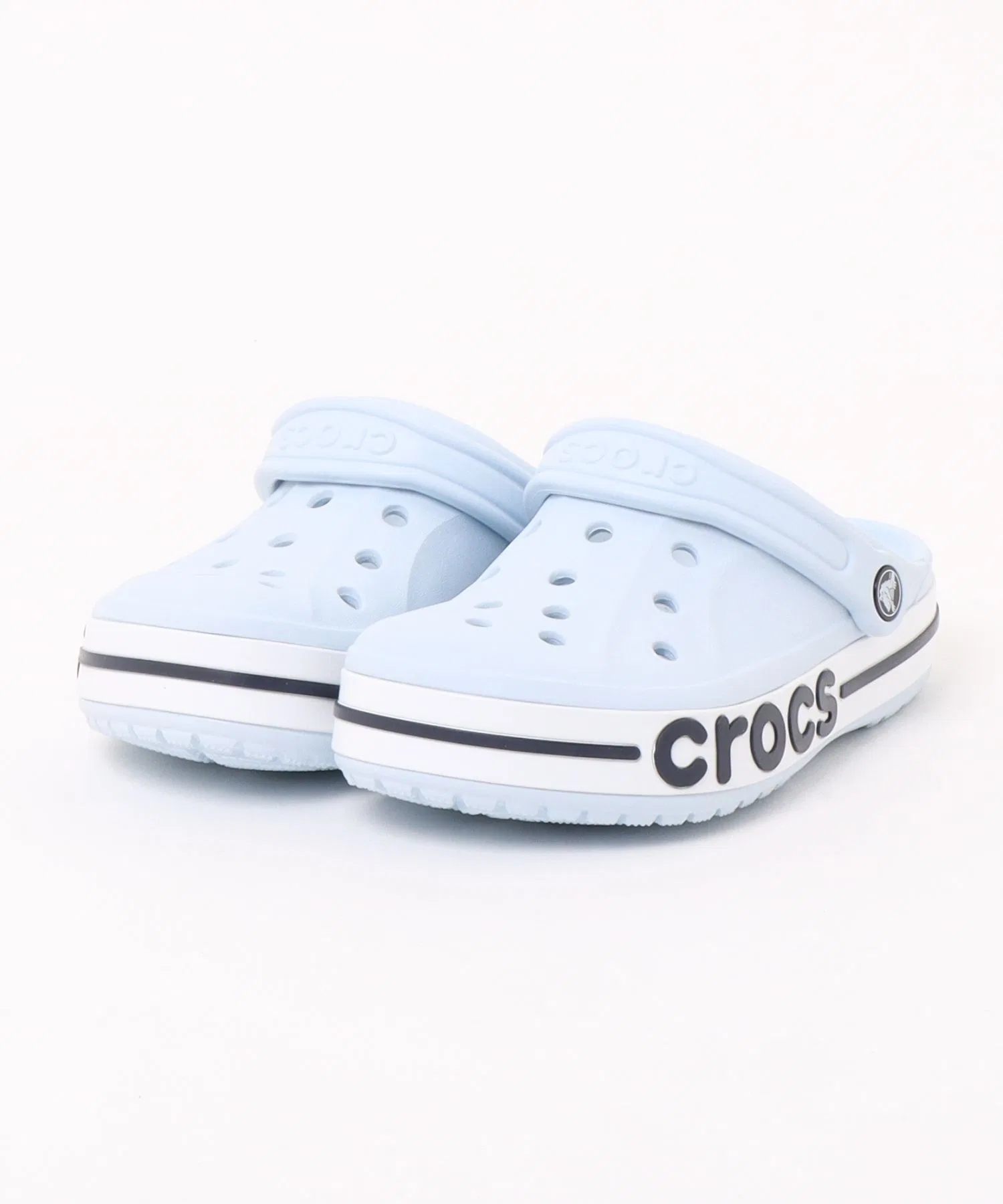 Унисекс сандалии Crocs Bayaband Clog светло-голубые