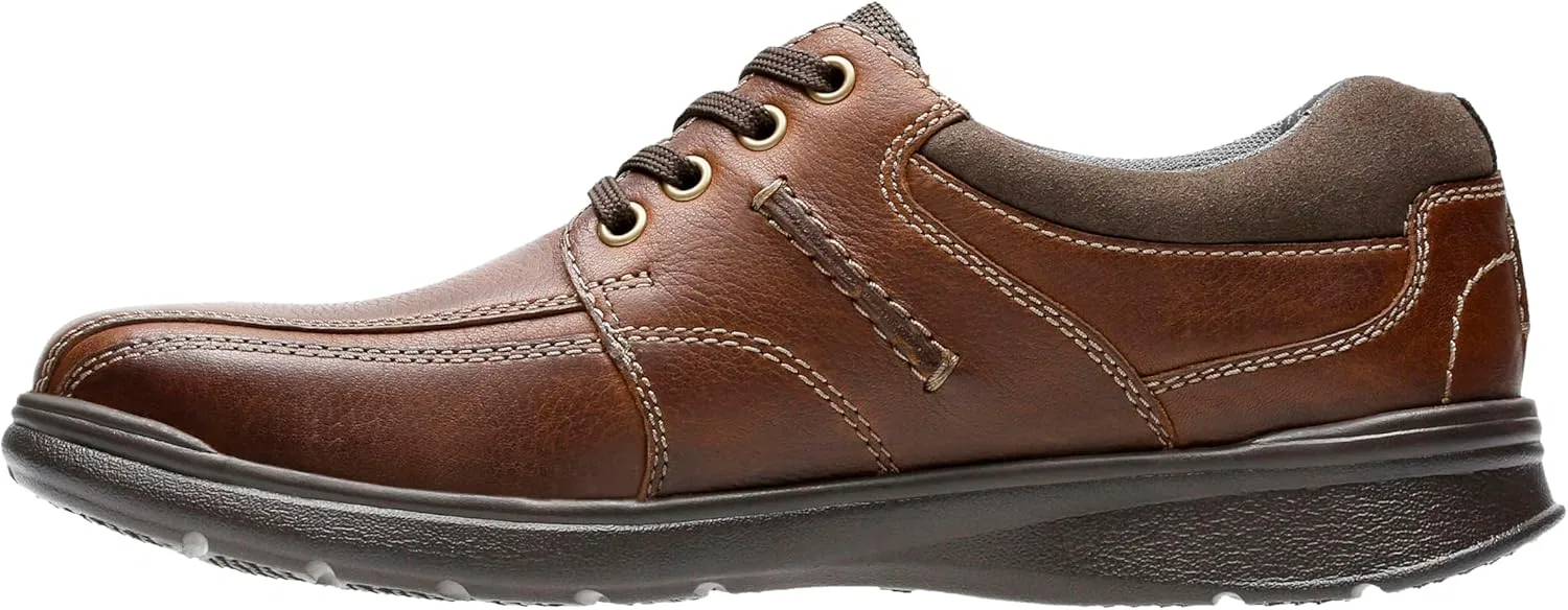 Мужские кроссовки Clarks Cotrell Walk на шнуровке, коричневые