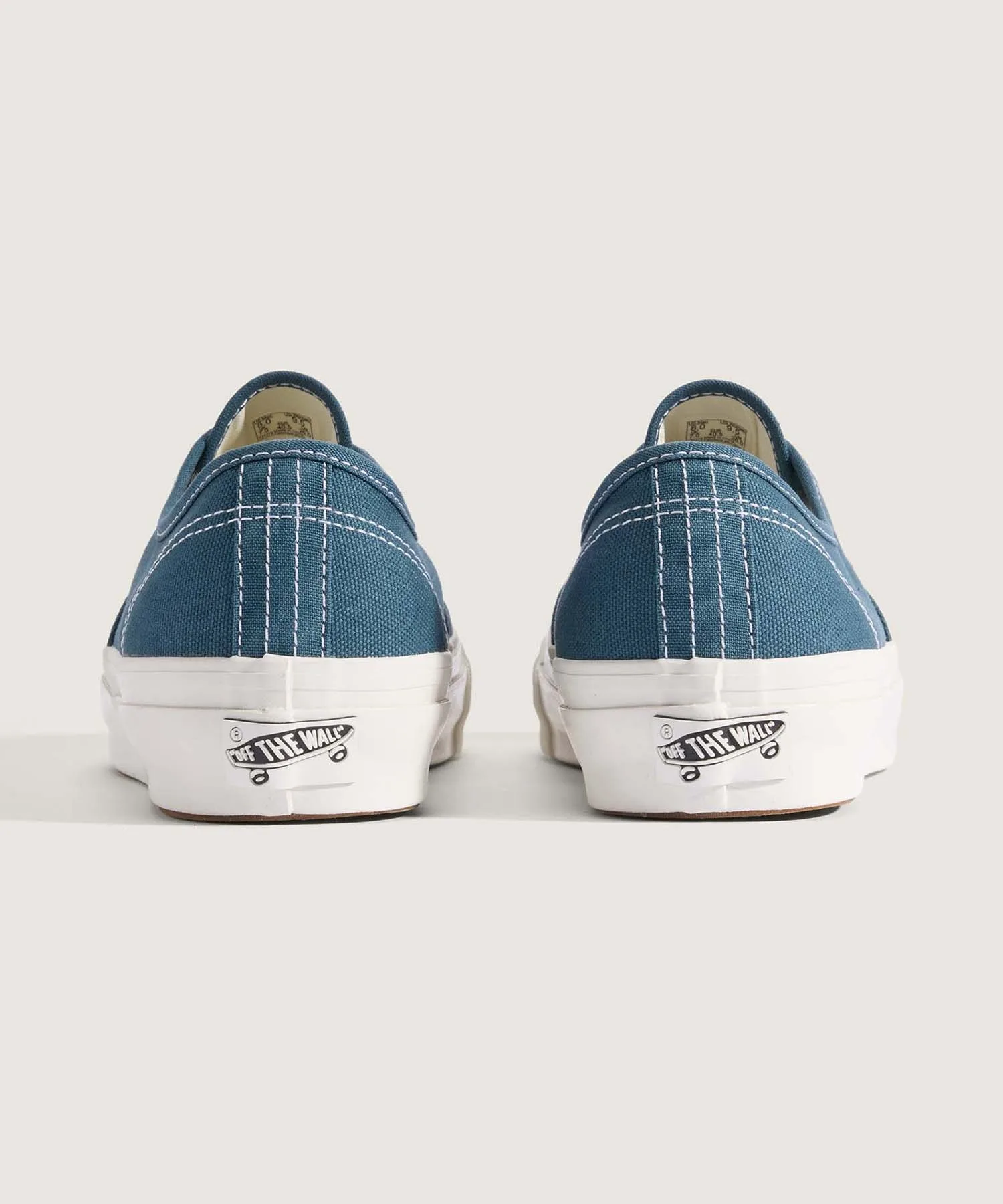 Унисекс кеды из канваса VANS PREMIUM Authentic серо-синие — фото 4