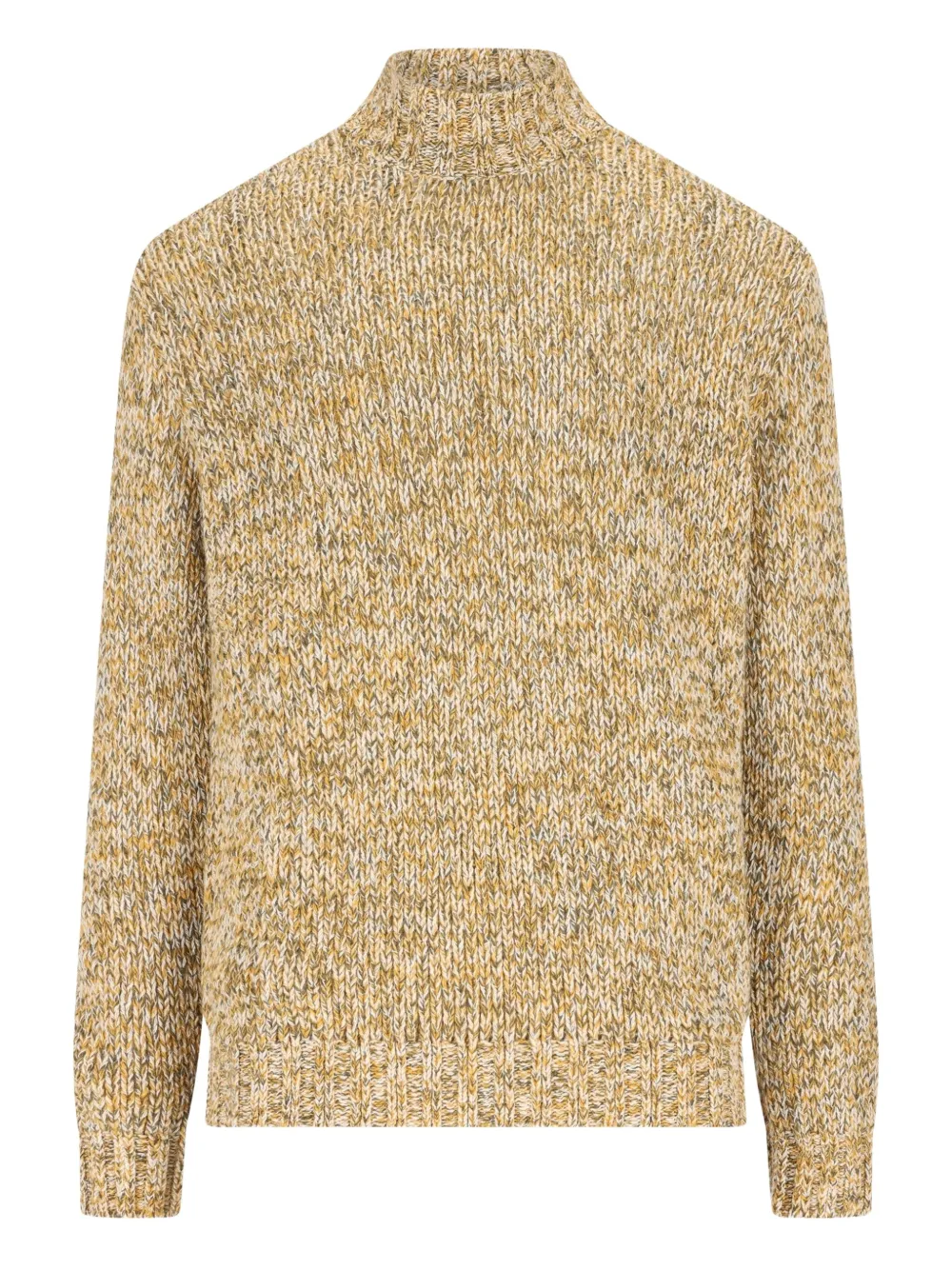 

Водолазка с высоким горлом из меланжевой пряжи TAGLIATORE, желтый