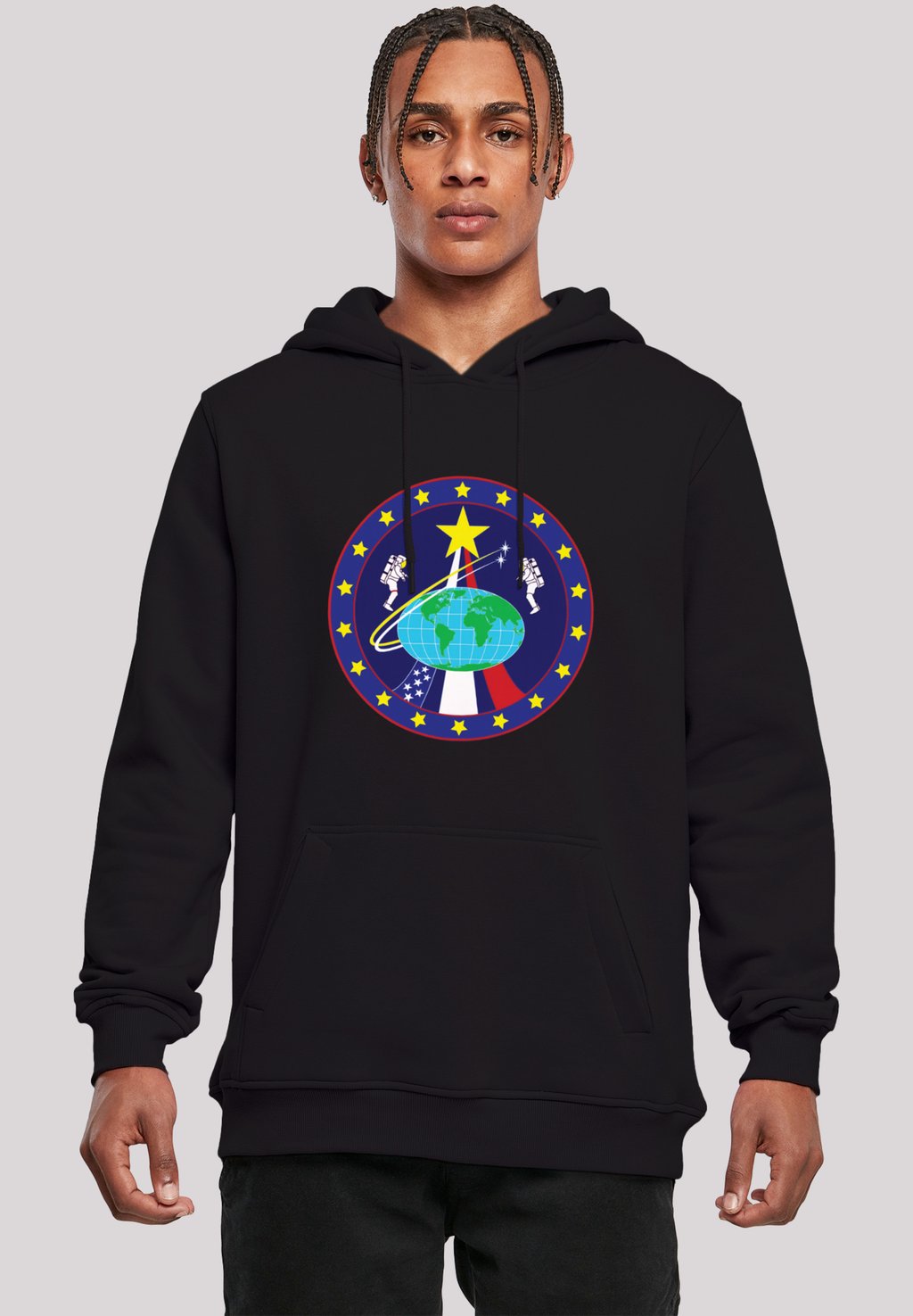

Толстовка с капюшоном NASA CLASSIC GLOBE ASTRONAUTS - Sweatshirt F4NT4STIC, черный