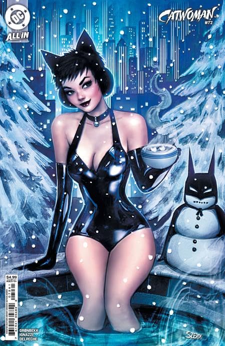 

Catwoman #72 CVR D Nathan Szerdy Sweater Weather Card Stock Var (DC)