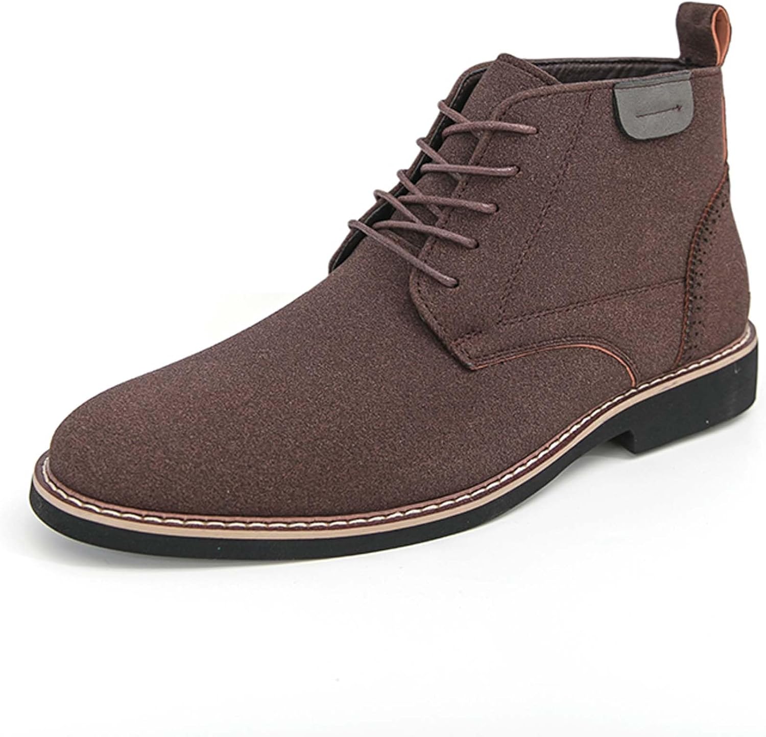 

Мужские ботинки-чукка, модные, остроносые, для деловой офисной униформы, формальные, челси, нескользящие, удобные, для торжественных случаев, свадеб, банкетов, церкви, повседневной носки, высокие кожаные ботинки Generic, коричневый