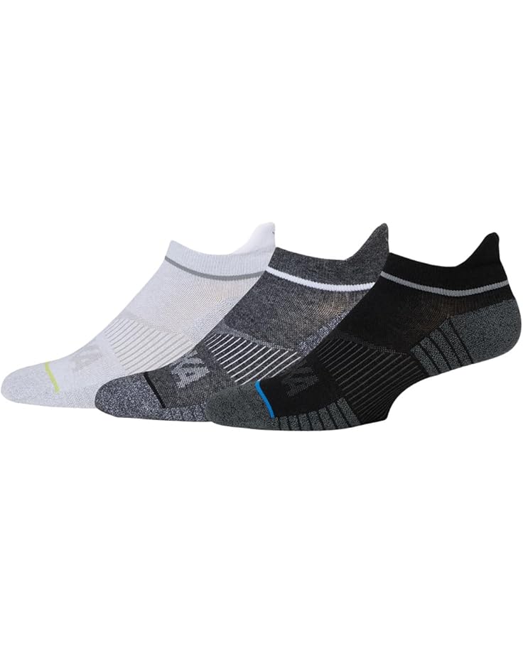 

Унисекс носки Hoka No-Show Run 3 пары, White/Black/Grey