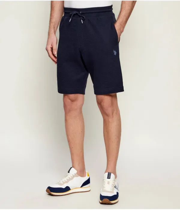 Шорты relaxed fit Us Polo Assn, темно-синий