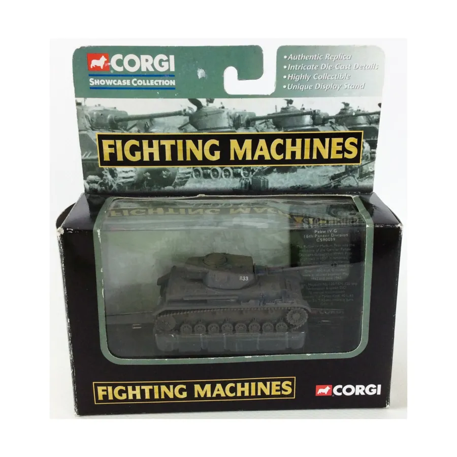 

Битва за Сталинград — Pzkw IV G, 16-я танковая дивизия, Corgi Wheels - Fighting Machines (1:72)