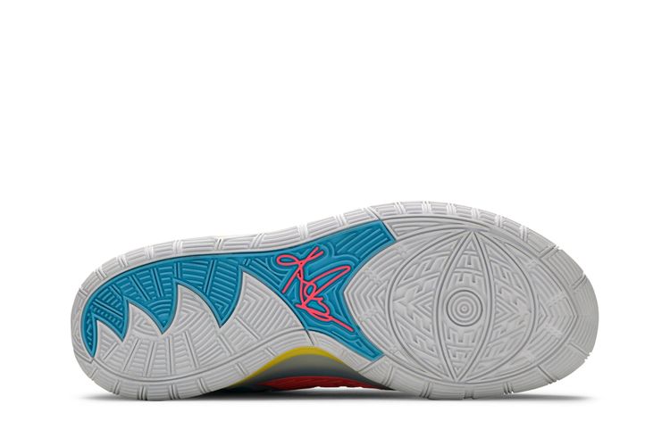 Кроссовки Kyrie 6 EP 'Neon Graffiti', белый — фото 4