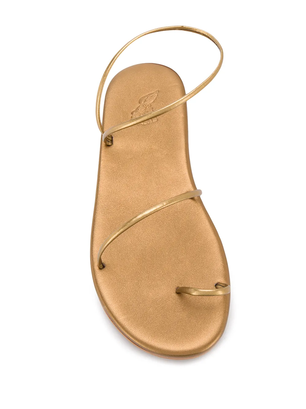 Сандалии Kansiz с ремешками Ancient Greek Sandals, золотой — фото 4