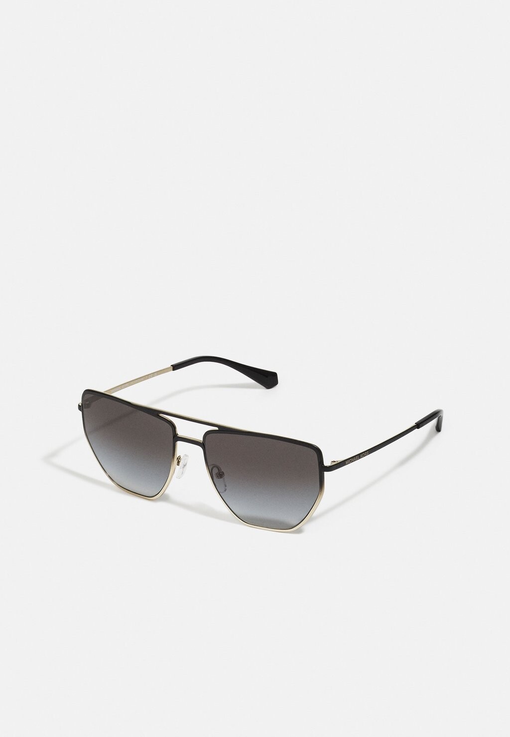 

Солнцезащитные очки Paros Michael Kors, цвет black light gold gradient