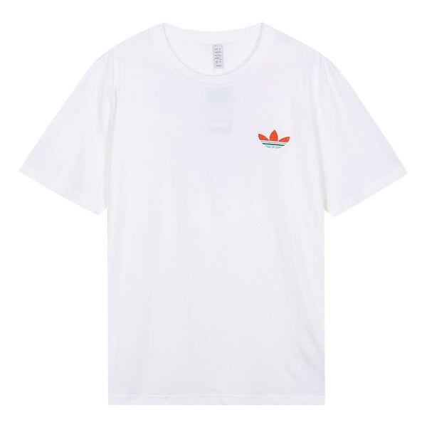

Футболка originals athleisure casual sports short sleeve white Adidas, белый