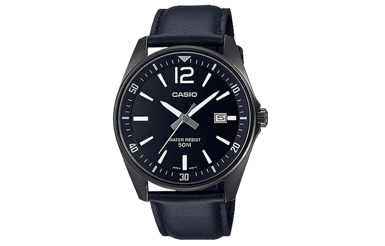

CASIO Часы Men Standard Series Black Watch MTP-E170BL-1B, Black Dial