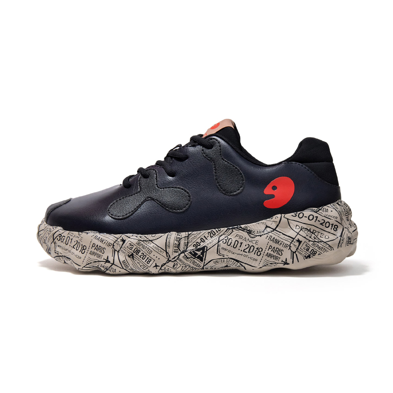 

Кроссовки Figueres 1 Painted Travel Ugly Cute Shoes Low-Top Casual Shoes Men's U.IN, Mountain Gray
