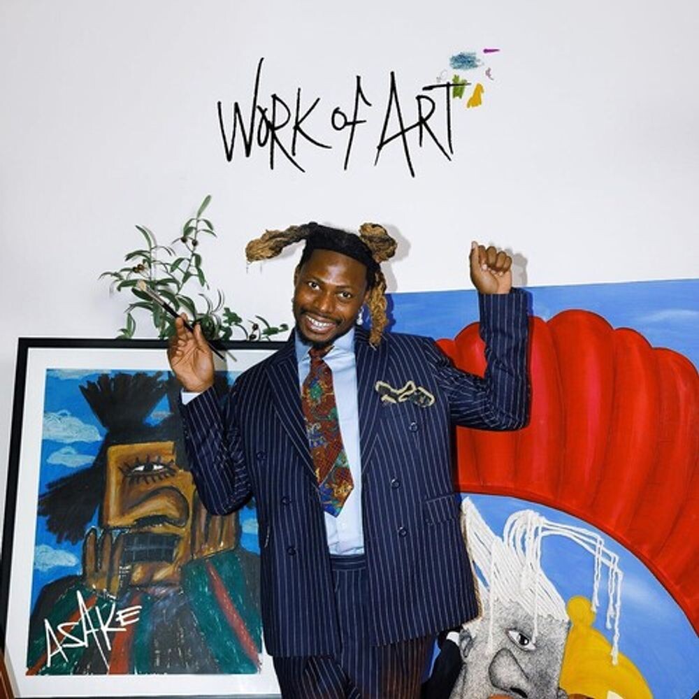 

Виниловая пластинка LP Work Of Art [Green/White/Green Tri-Color Stripe Vinyl] - Asake