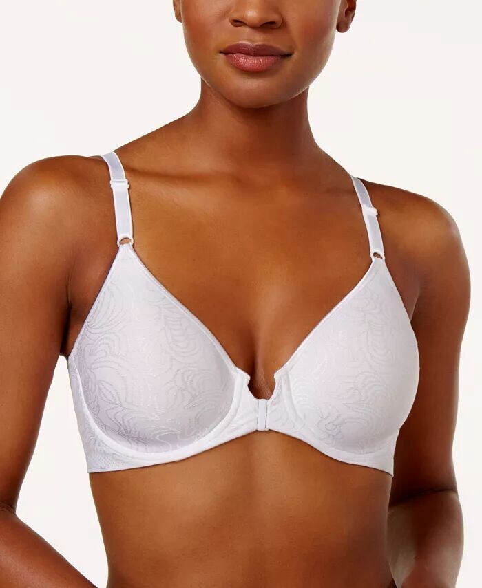 

Бюстгальтер Comfort Revolution Front-Close с утягивающим эффектом на косточках 3P66 Bali, белый