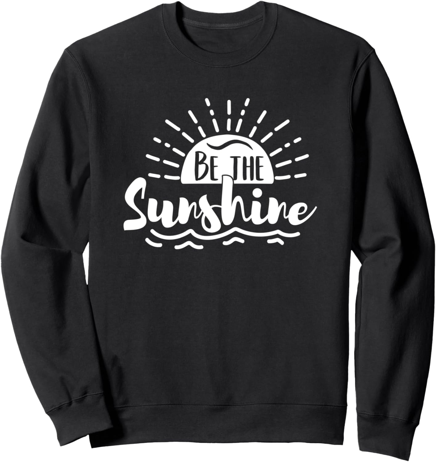

Будь солнышком - вдохновляющая толстовка Be The Sunshine, черный